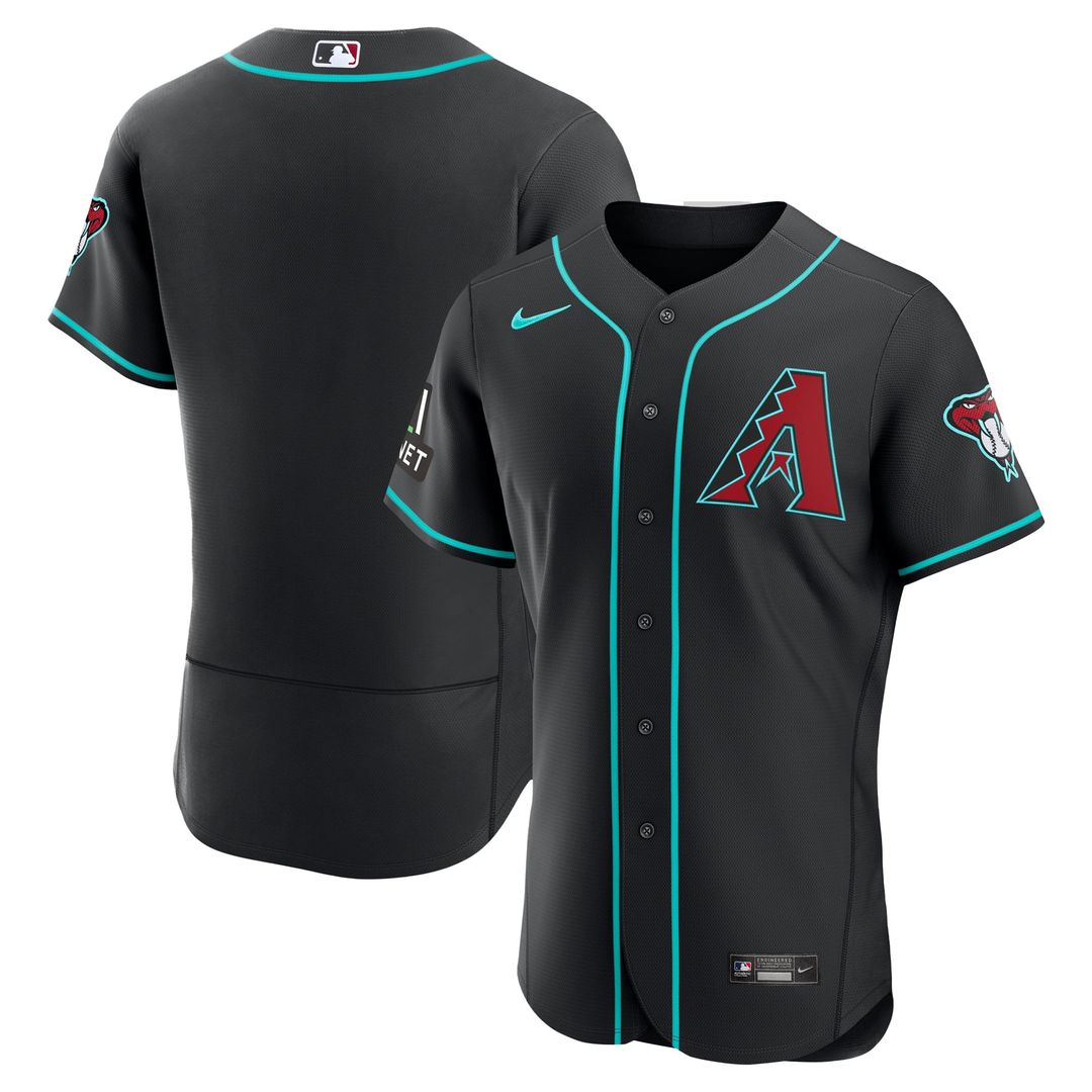Arizona Diamondbacks Alternate Authentic Jersey | Black