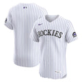 Colorado Rockies Home Elite Jersey | White