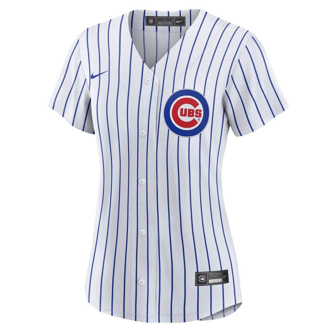 Chicago Cubs Pete Crow - Armstrong Women's Home Replica Jersey | White