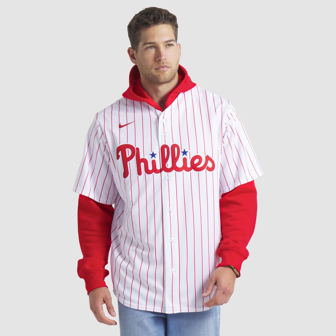 Philadelphia Phillies Bryce Harper Home Replica Player Name Jersey | White