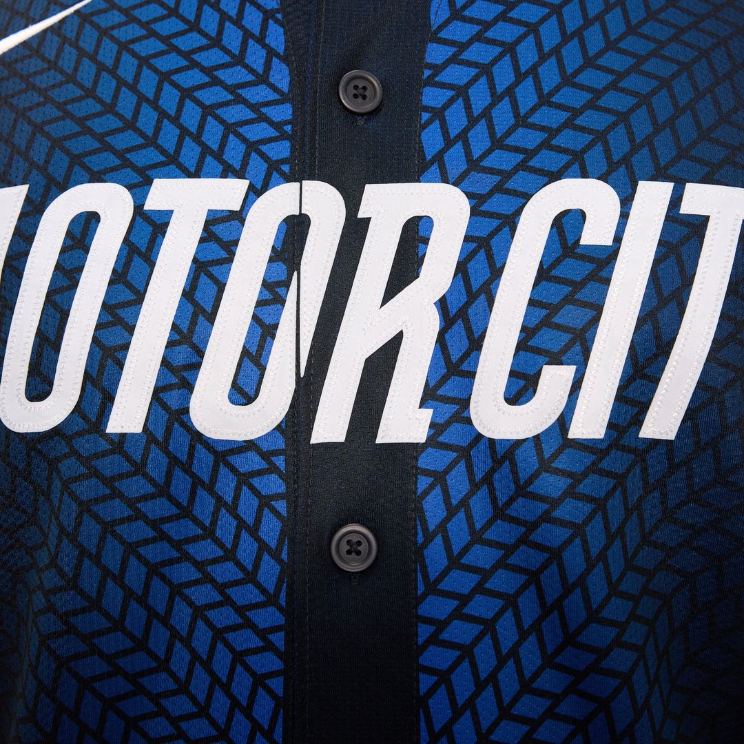 Detroit Tigers City Connect Limited Jersey | Blue