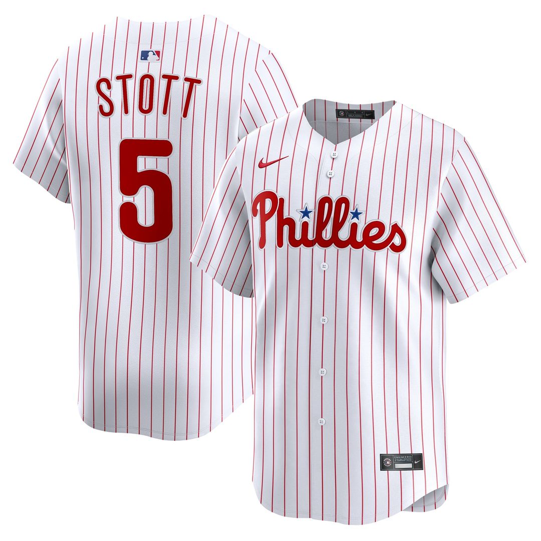 Philadelphia Phillies Bryson Stott Home Limited Jersey | White