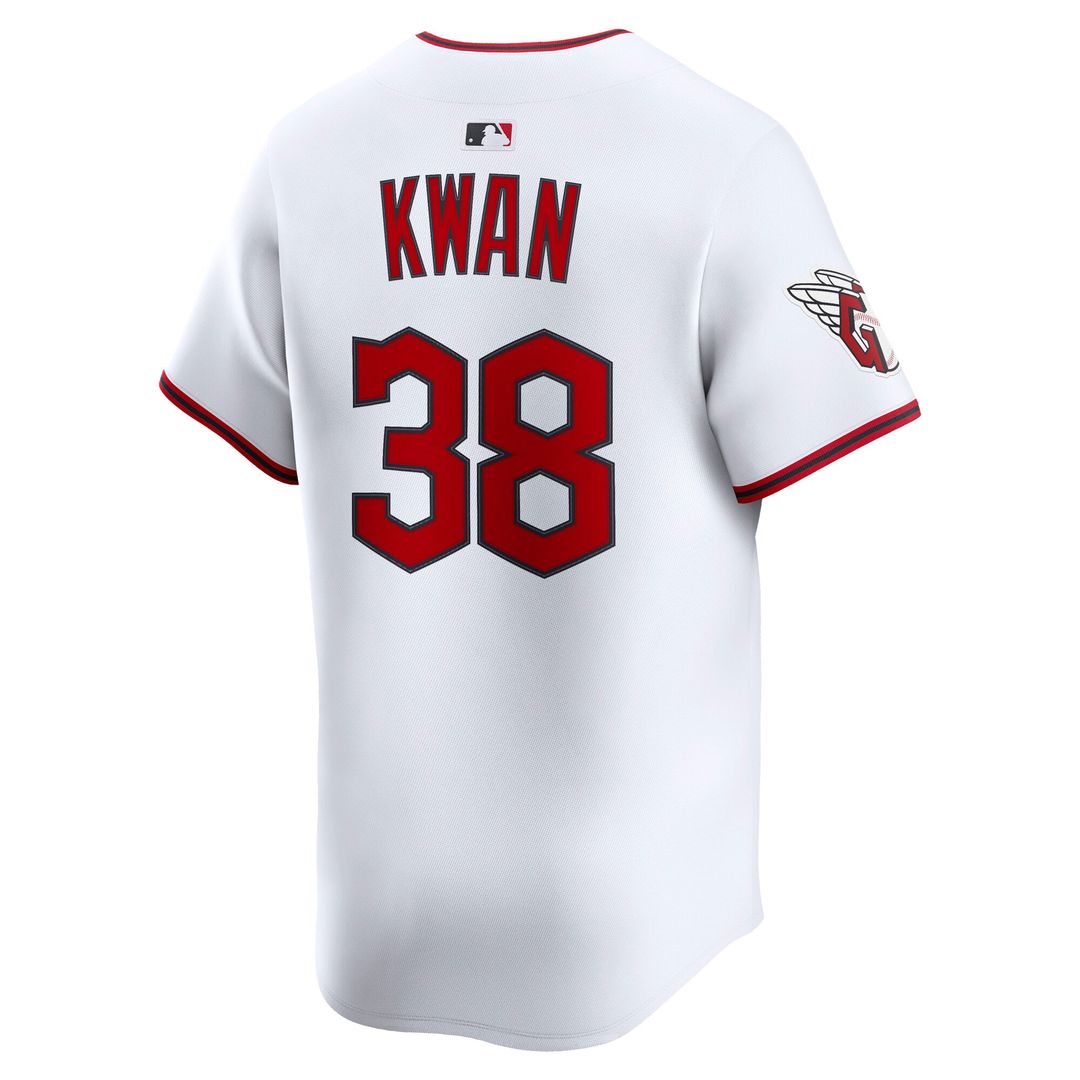 Cleveland Guardians Steven Kwan Home Limited Jersey | White