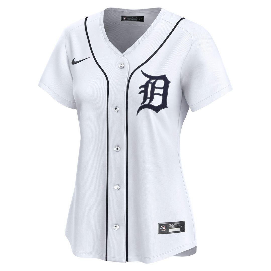 Detroit Tigers Women's Home Limited Jersey | White