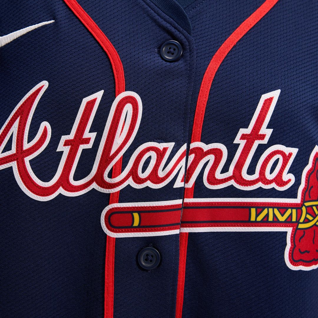 Atlanta Braves Ronald Acuña Jr. Women's Alternate Limited Jersey | Navy