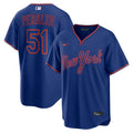 New York Mets Freddy Peralta Alternate Replica Jersey | Royal