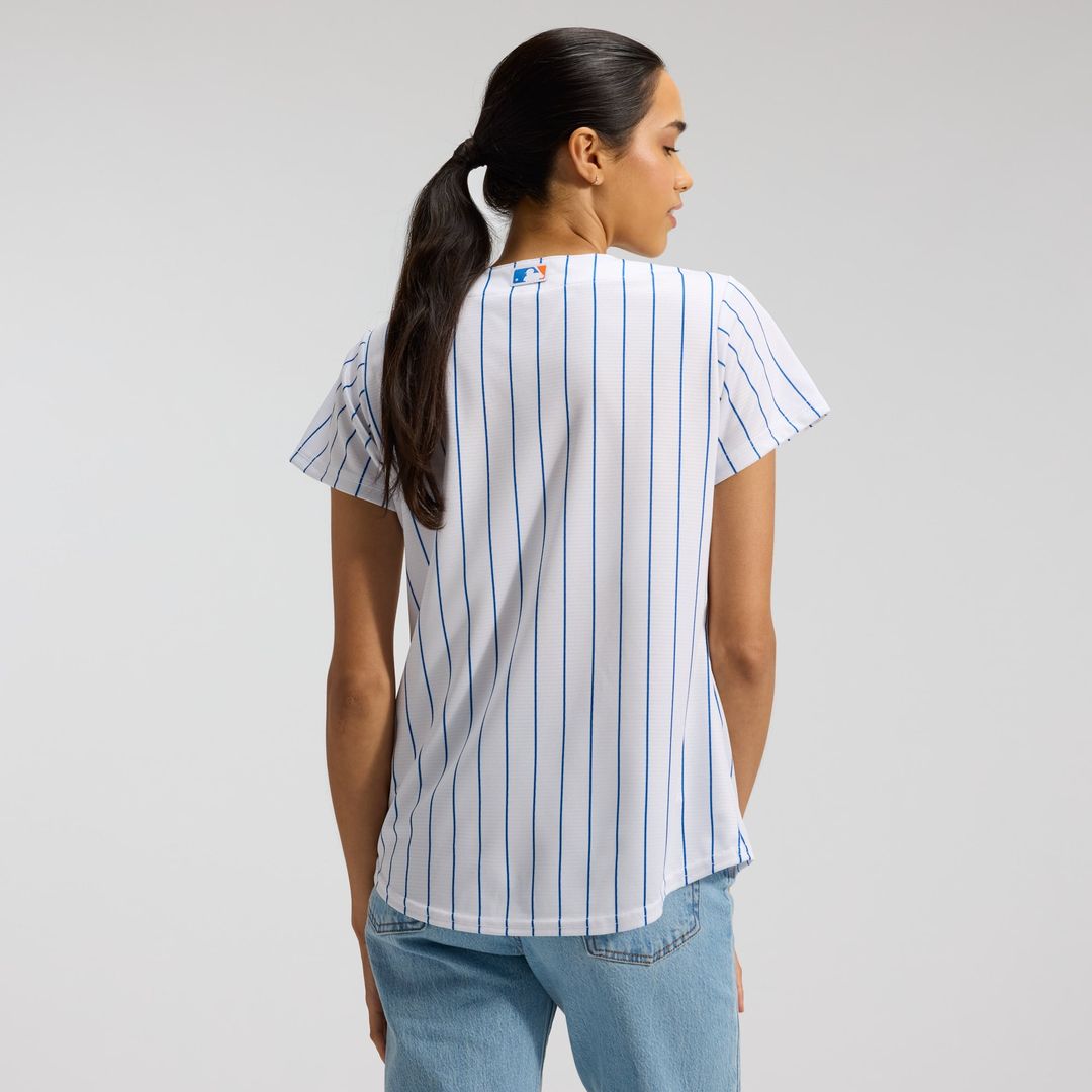 New York Mets Women's Home Replica Team Jersey | White