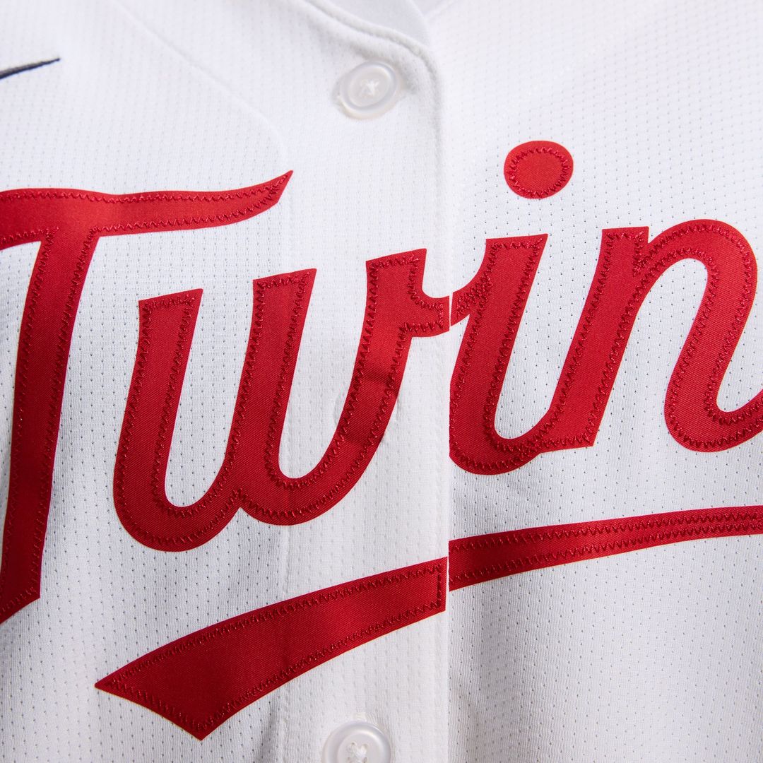 Minnesota Twins Women's Home Limited Jersey | White