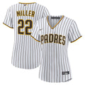 San Diego Padres Mason Miller Women's Home Replica Jersey | White