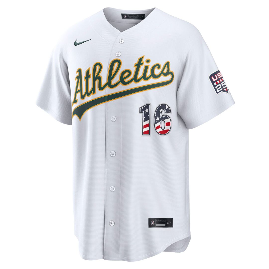 Athletics Nick Kurtz USA 250 Fourth of July Home Stadium Jersey | White