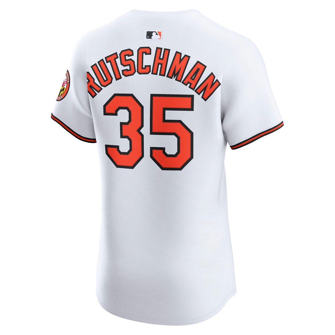 Baltimore Orioles Adley Rutschman Alternate Elite Jersey | Black