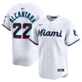 Miami Marlins Sandy Alcantara Home Limited Jersey | White