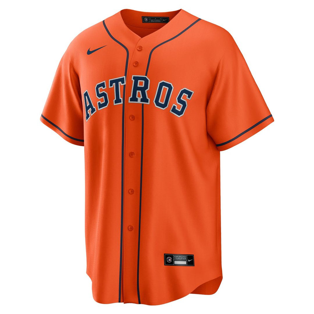 Houston Astros Yordan Álvarez Alternate Replica Jersey | Orange