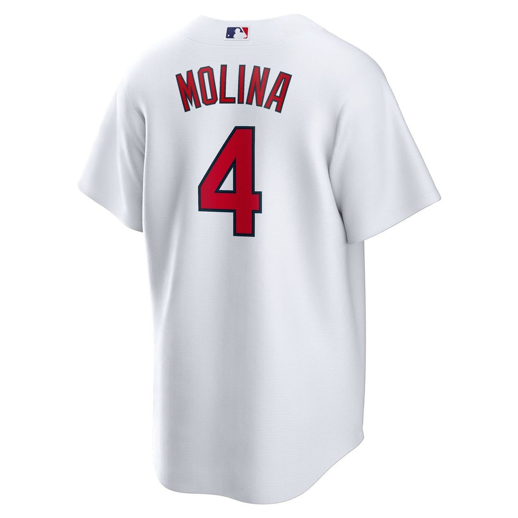 St. Louis Cardinals Yadier Molina Home Replica Retired Player Jersey | White