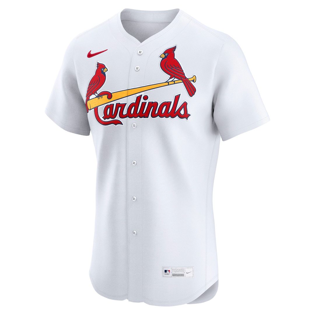 St. Louis Cardinals Home Elite Jersey | White