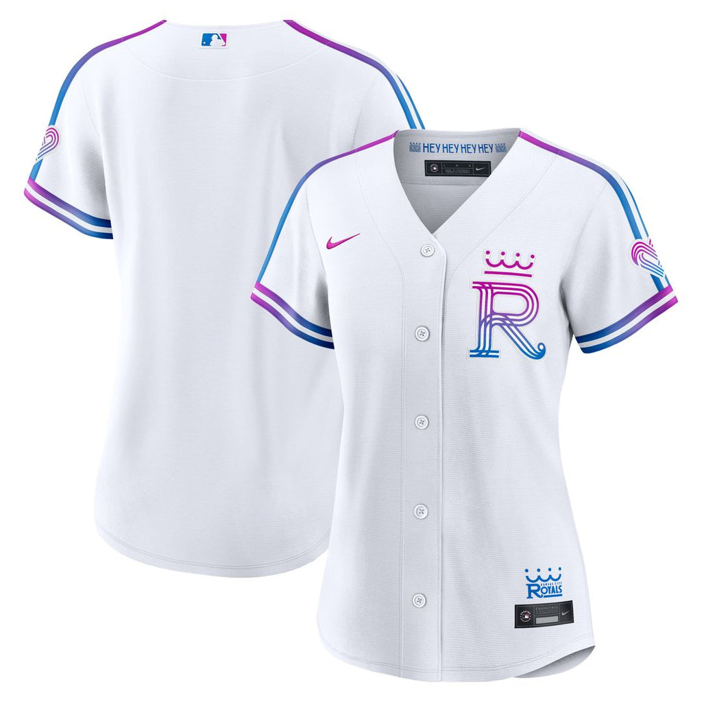 Kansas City Royals Women's 2026 City Connect Stadium Jersey | White