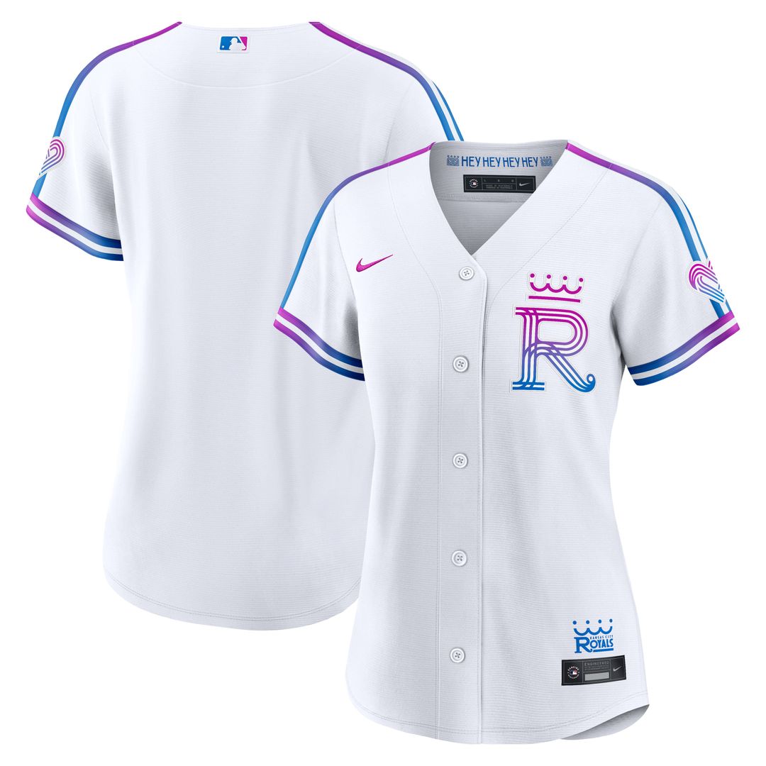 Kansas City Royals Women's 2026 City Connect Stadium Jersey | White