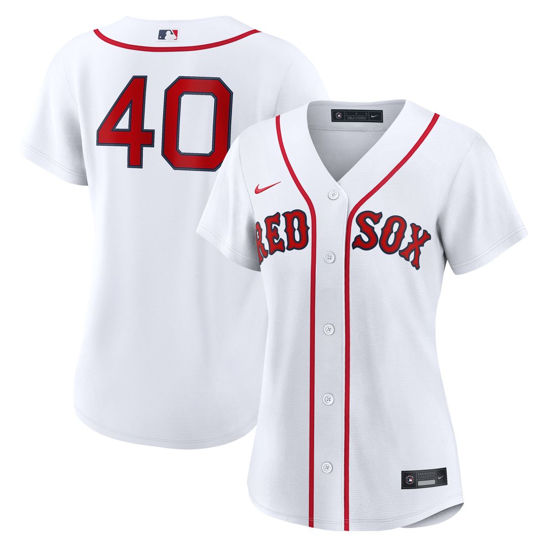 Boston Red Sox Willson Contreras Women's Home Replica Jersey | White