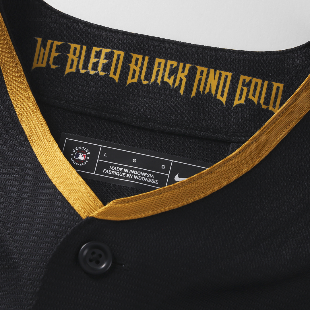 Pittsburgh Pirates Oneil Cruz 2026 City Connect Stadium Jersey | Black