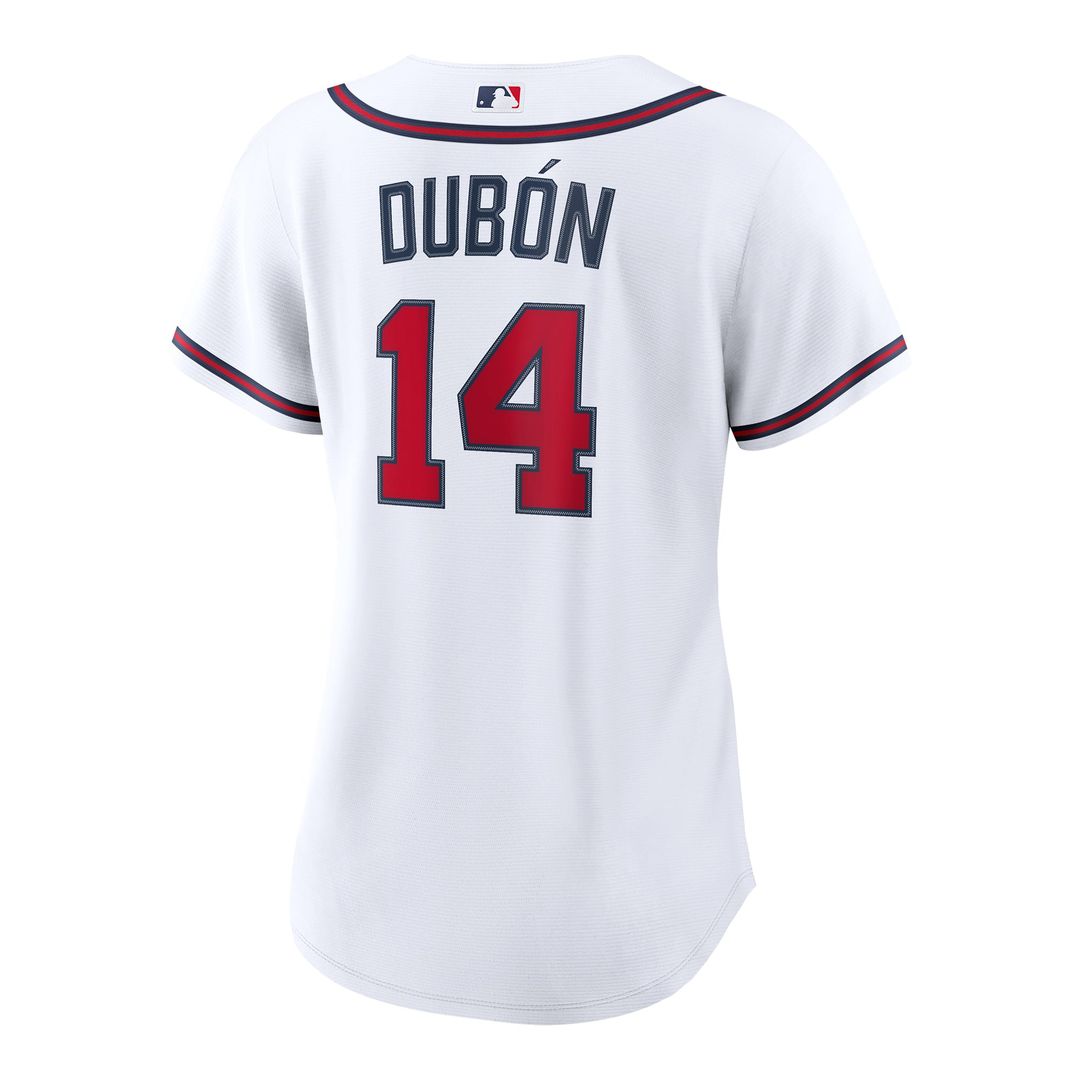 Atlanta Braves Mauricio Dubón Women's Home Replica Jersey | White