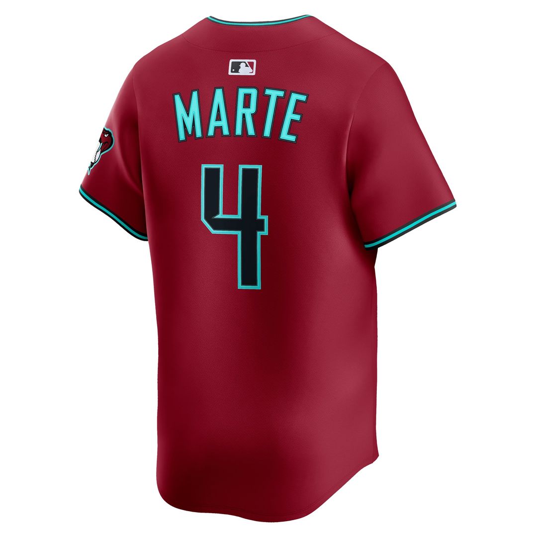 Arizona Diamondbacks Ketel Marte Alternate Limited Jersey | Black