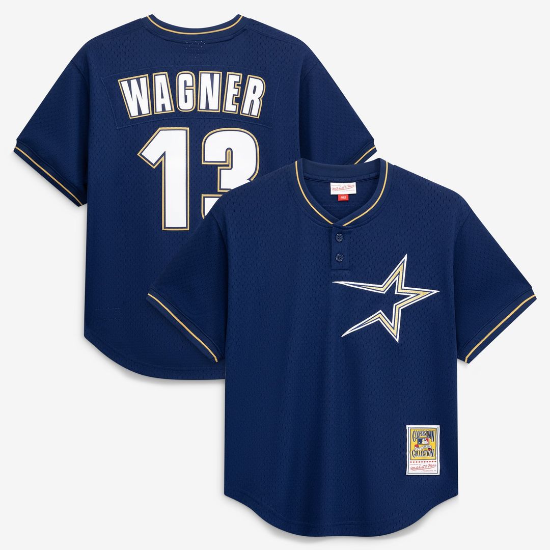 Houston Astros Billy Wagner Authentic Batting Practice Jersey | Navy