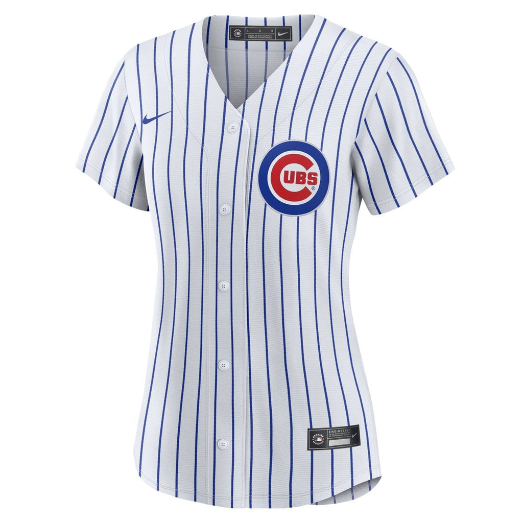 Chicago Cubs Women's Home Replica Team Jersey | White