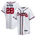 Atlanta Braves Matt Olson Home Replica Jersey | White