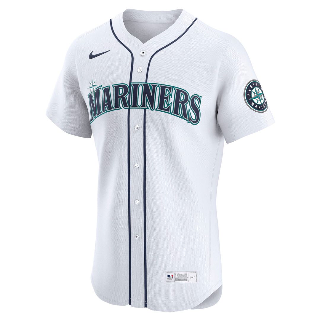 Seattle Mariners Julio Rodríguez Home Elite Jersey | White