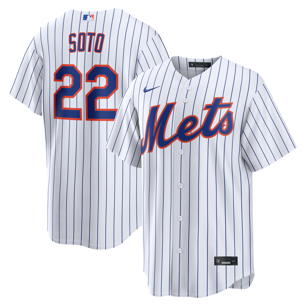 New York Mets Juan Soto Home Replica Jersey | White