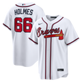 Atlanta Braves Grant Holmes Home Replica Jersey | White