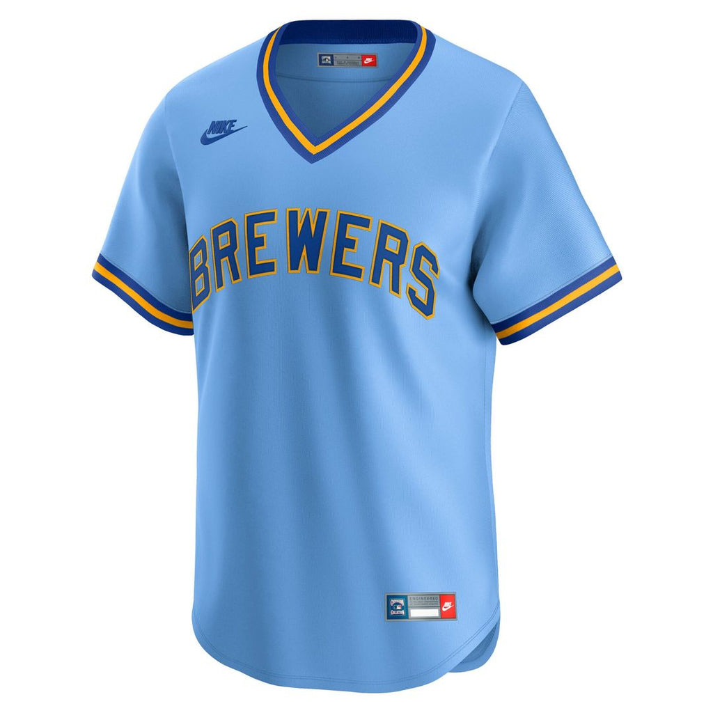Milwaukee Brewers Cooperstown Limited Jersey | Light Blue