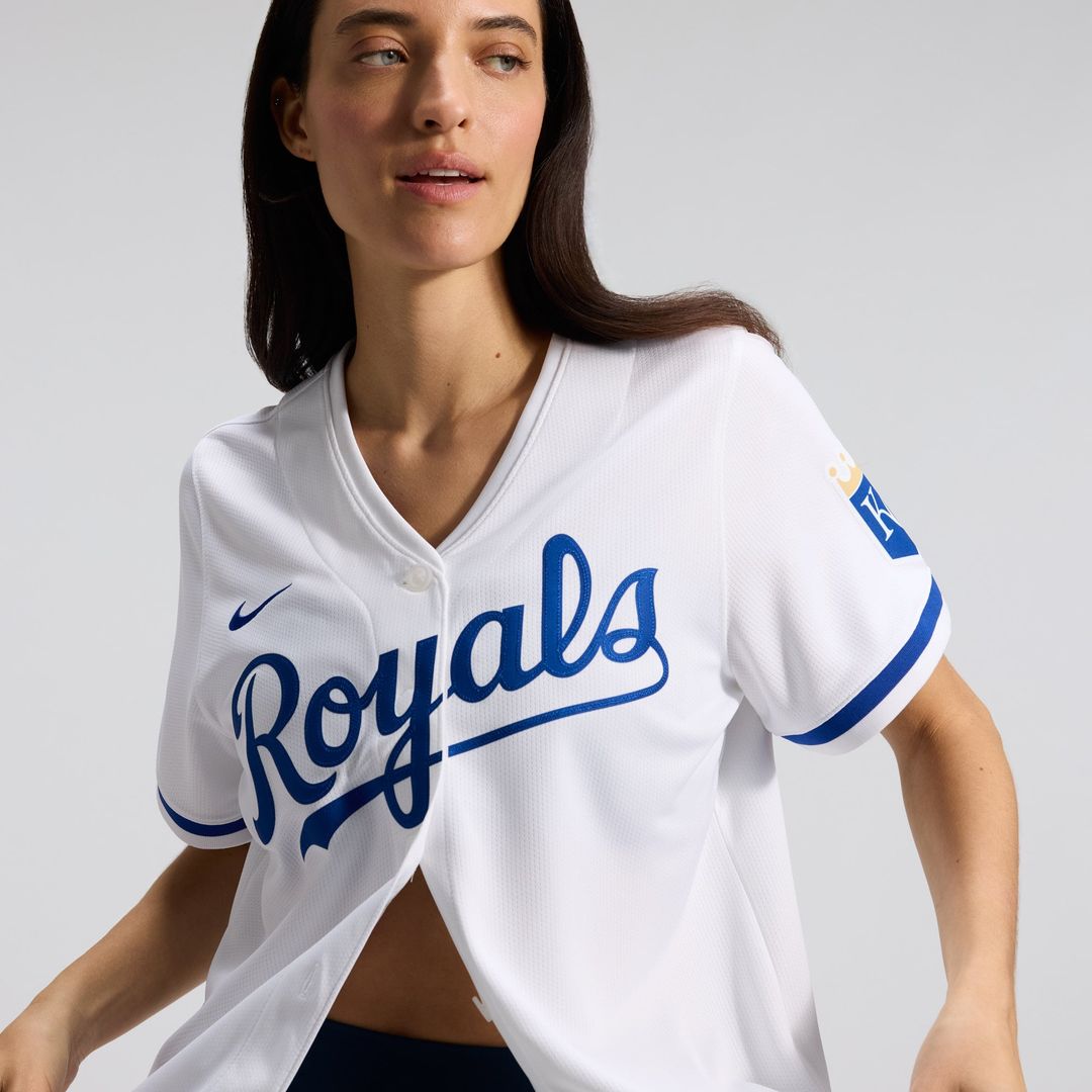 Kansas City Royals Women's Home Limited Jersey | White