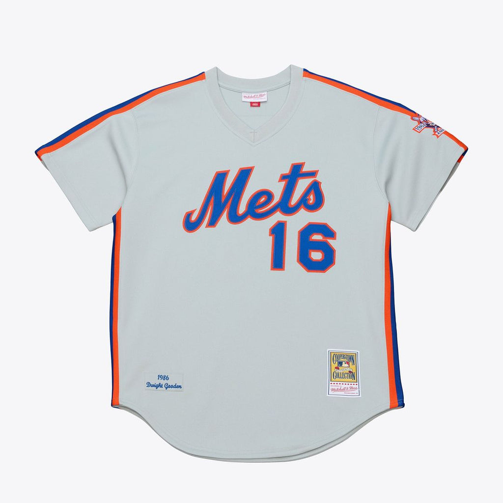 New York Mets Dwight Gooden 1986 Authentic Jersey | White
