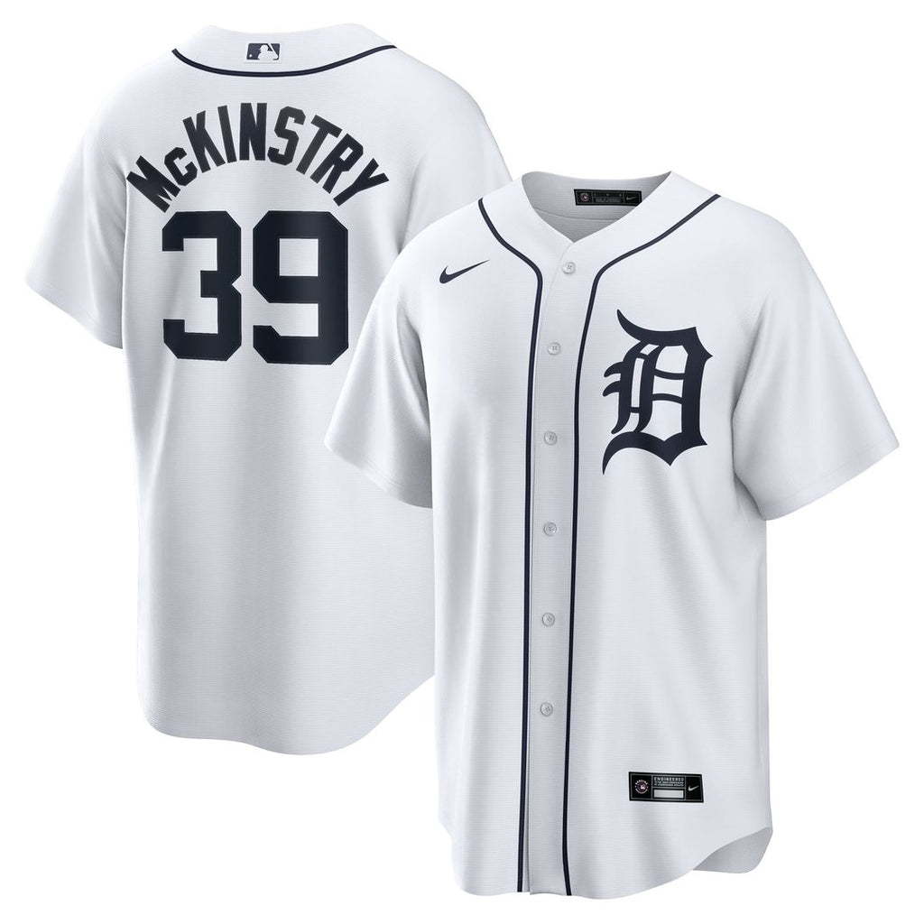 Detroit Tigers Zach McKinstry Home Replica Jersey | White