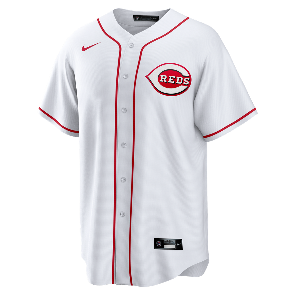 Cincinnati Reds Ken Griffey Jr. Home Retired Replica Jersey | White