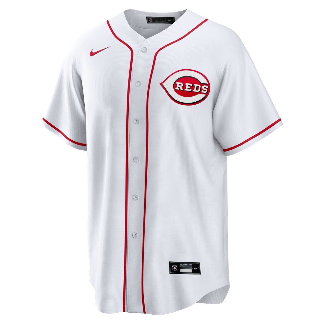 Cincinnati Reds Ken Griffey Jr. Home Retired Replica Jersey | White