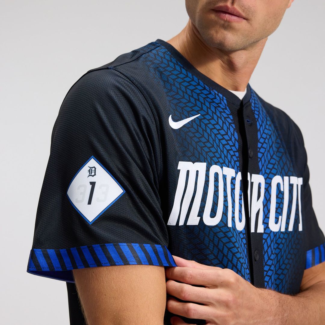 Detroit Tigers City Connect Limited Jersey | Blue