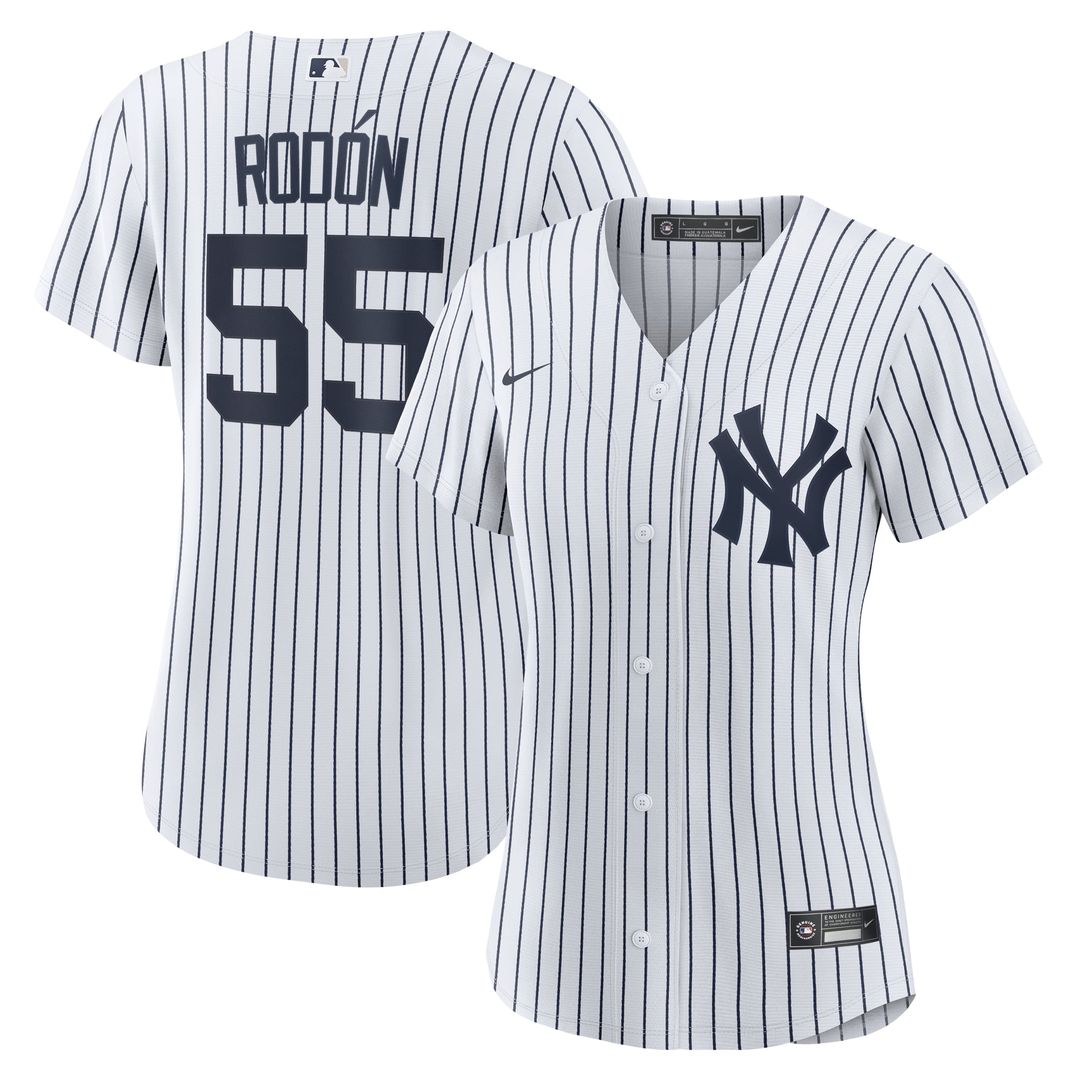 New York Yankees Carlos Rodon Women's Home Replica Jersey | White