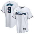 Miami Marlins Xavier Edwards Home Replica Jersey | White