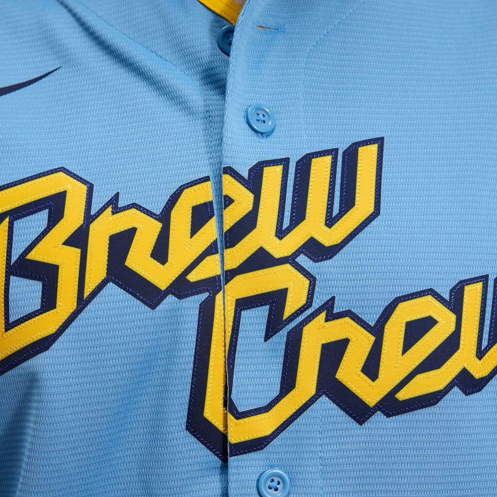 Milwaukee Brewers City Connect Replica Team Jersey | Powder Blue