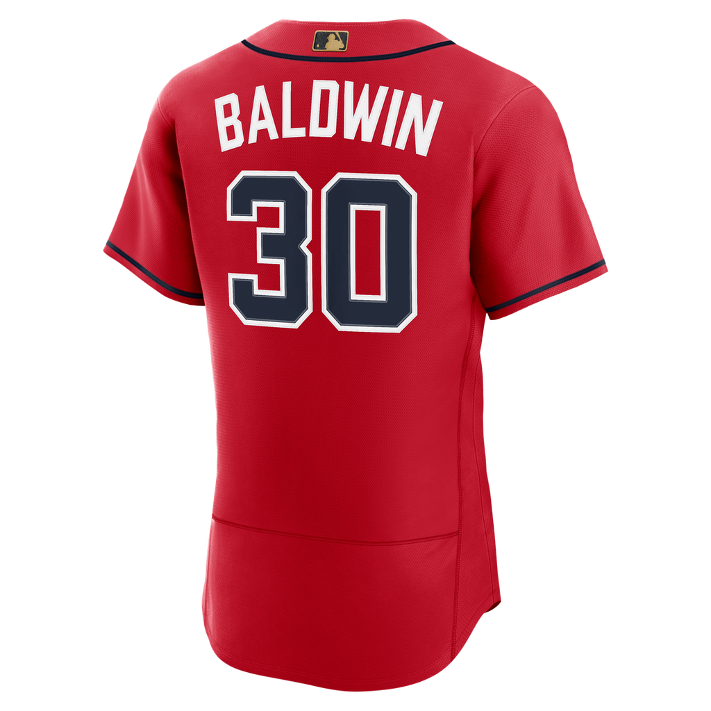 Atlanta Braves Drake Baldwin Alternate MLB Awards Authentic Jersey | Navy