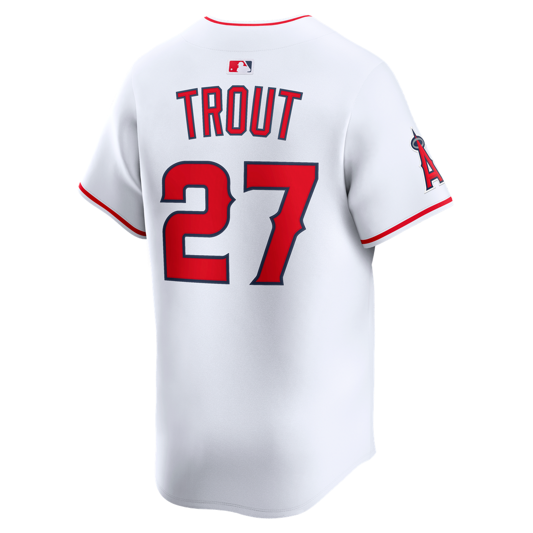 Los Angeles Angels Mike Trout Home Limited Jersey | White