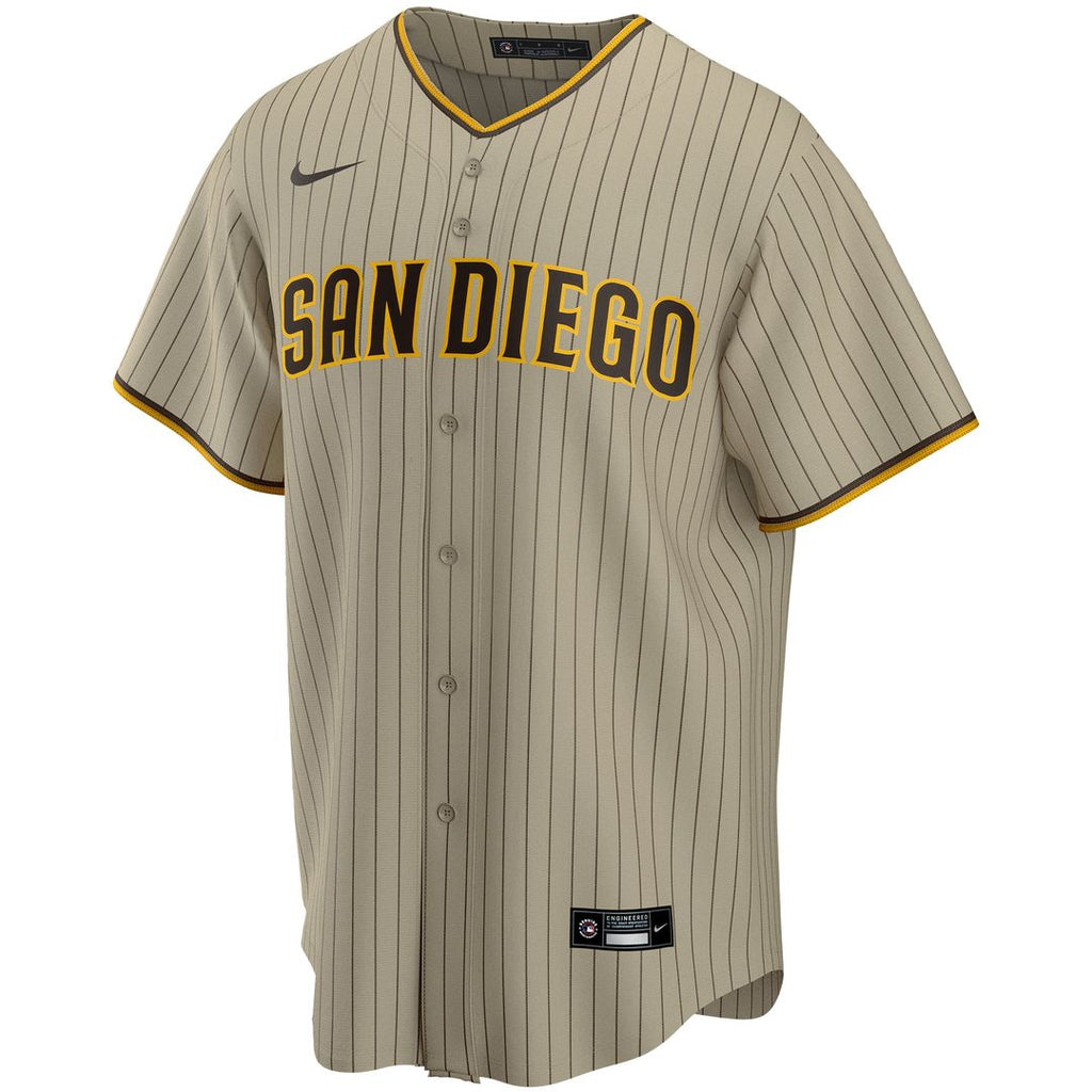 San Diego Padres Fernando Tatis Jr. Alternate Replica Jersey | Tan