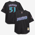 Arizona Diamondbacks Randy Johnson Big & Tall Cooperstown Mesh Batting Practice Jersey | Black