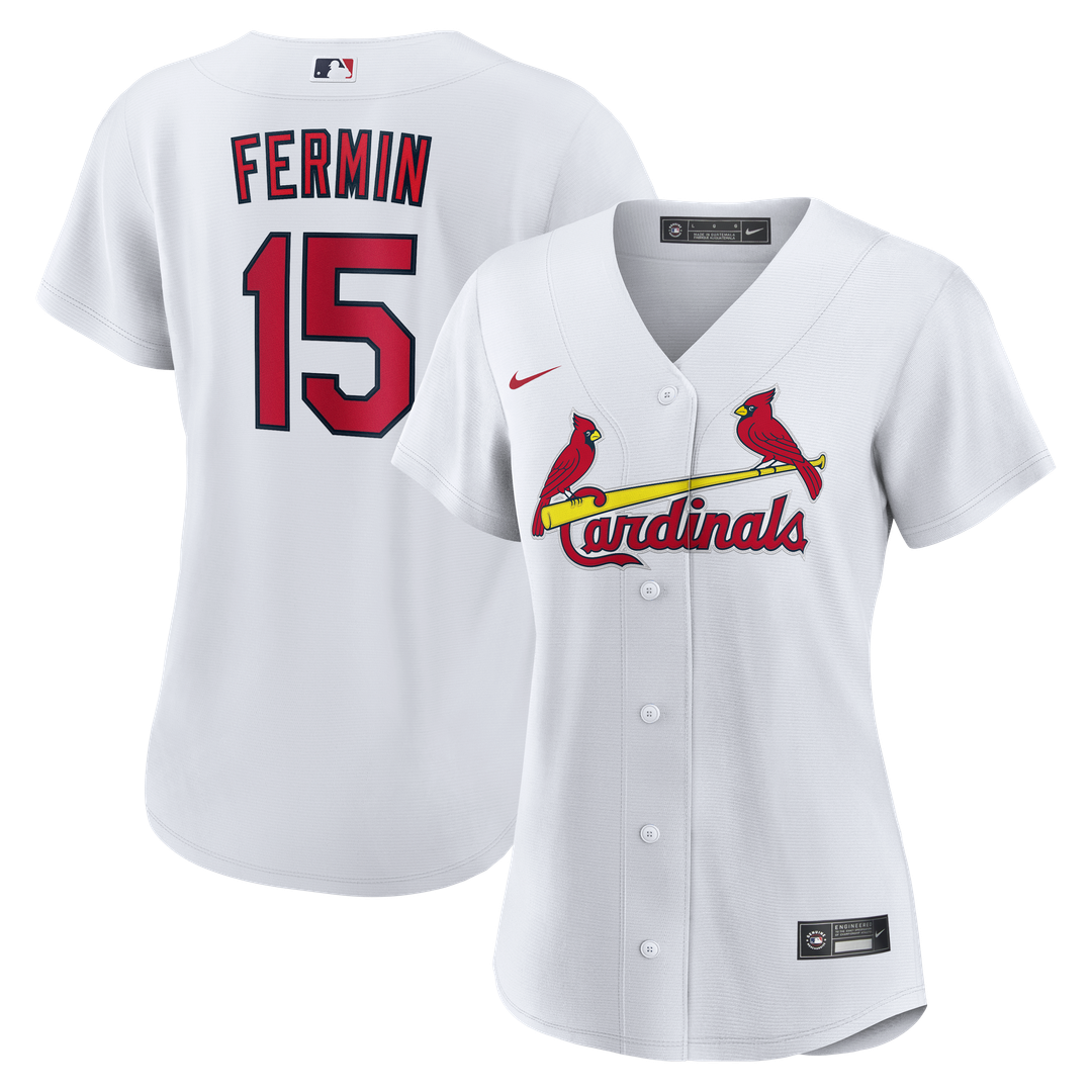 St. Louis Cardinals José Fermín Women's Home Replica Jersey | White