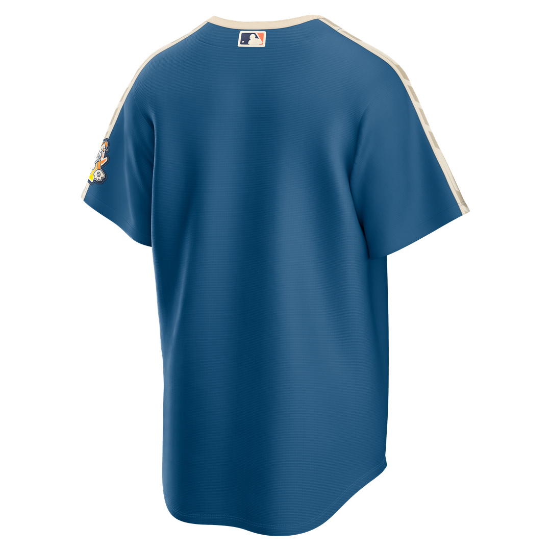Milwaukee Brewers 2026 City Connect Stadium Jersey | Mineral Blue