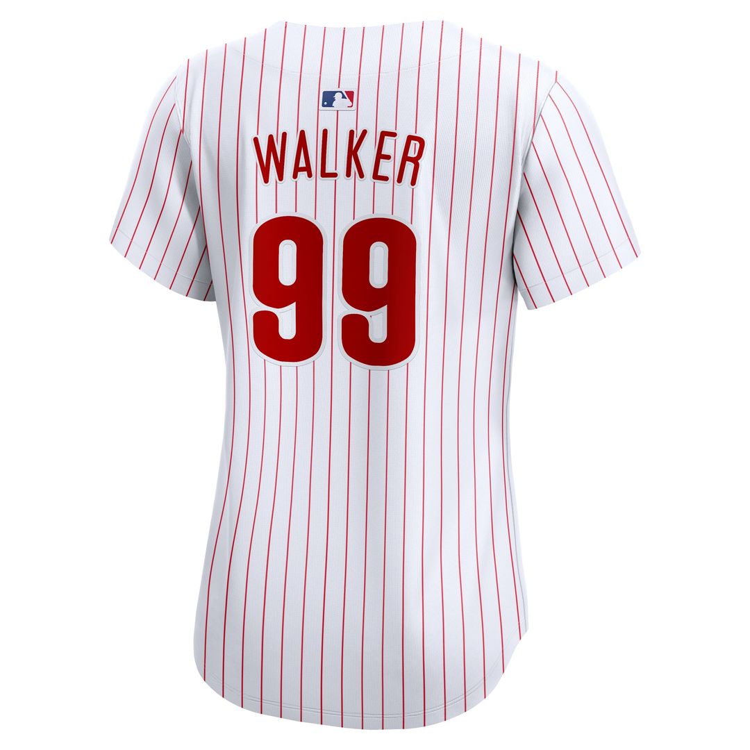 Philadelphia Phillies Taijuan Walker Women's Home Limited Jersey | White