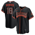 San Francisco Giants Rafael Devers Alternate Stadium Jersey | Black