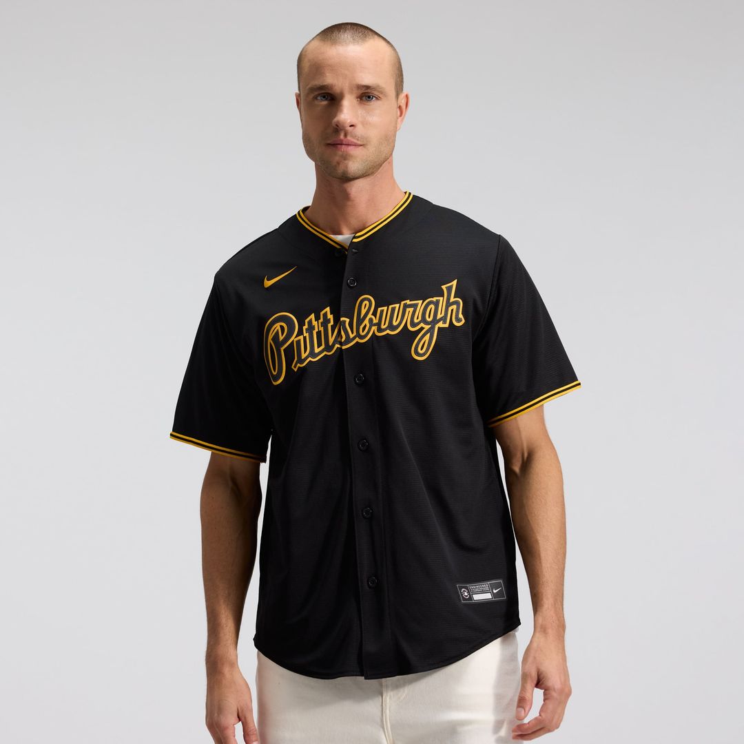 Pittsburgh Pirates Alternate Replica Team Jersey | Black